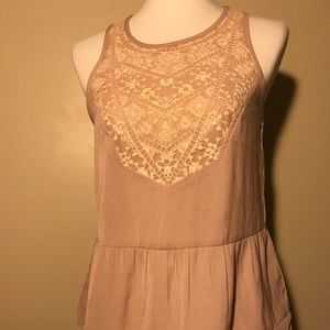 American eagle dusty pink tank top